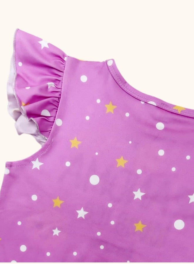 Bow Dream Girl Dress and Matching American Girl Doll Clothes for Girls Pink Size 140 - Image 5